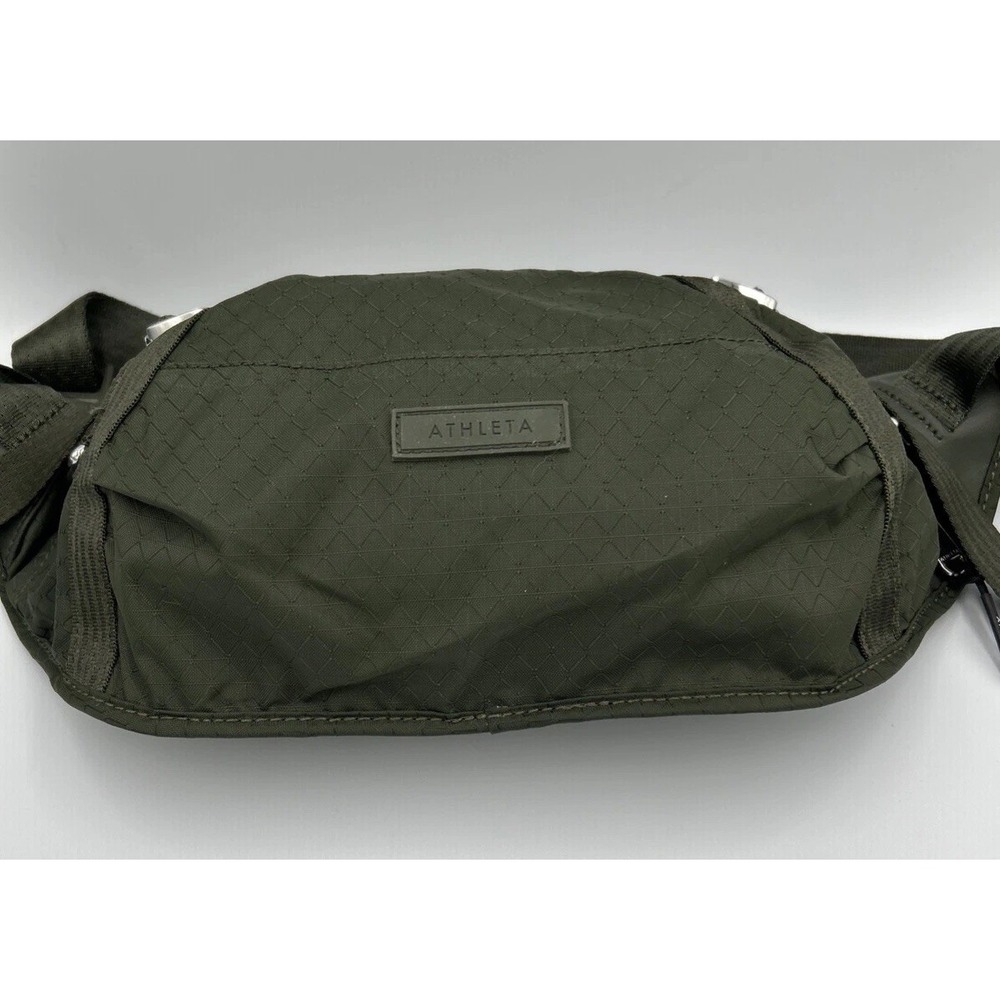 Athleta Dark Green Crossbody Bag